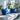 100% Irish Linen Cushion-Cadette Blue